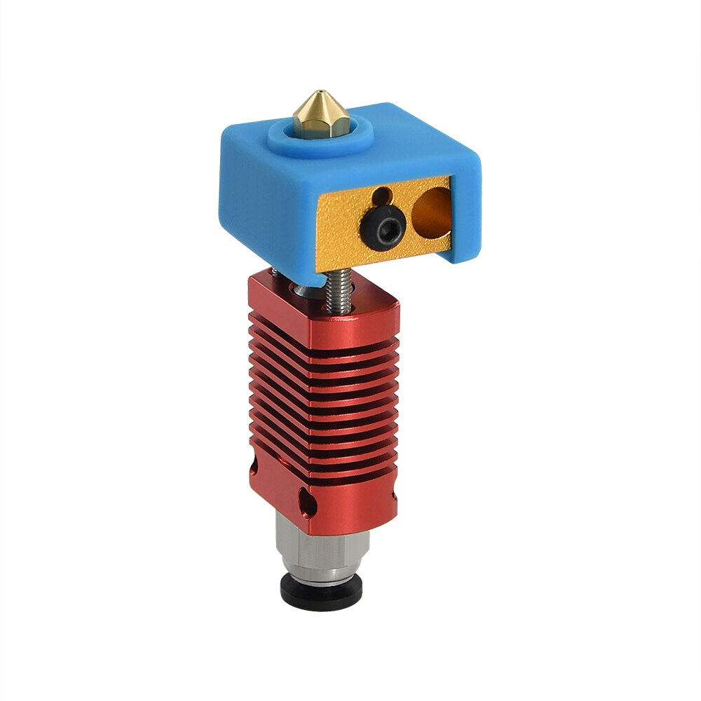 Custom MK8 Assembled Extruder Hot End Kit For Ender 3 CR-10 Printers 1.75mm 0.4mm Nozzle Aluminum Heating Block 3D Printer Accessories