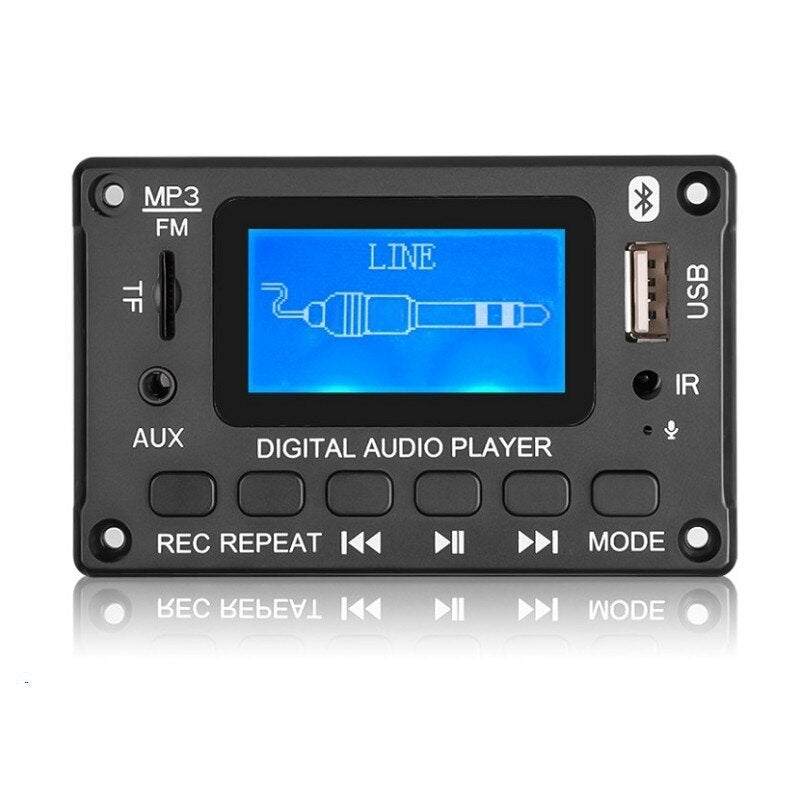 MP3 Decoder Board BT 5.0 Stereo Audio Receiver Player FLAC WAV APE Dec ...