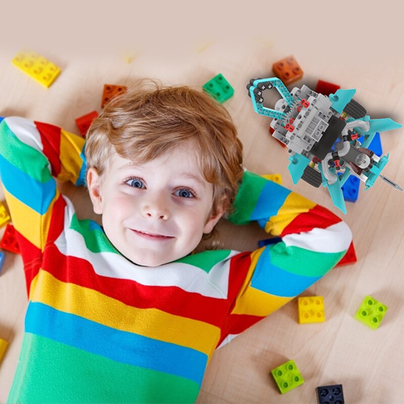 Magic Car Robotics Educational Kits Diy Kit for Magic :Bit ,Support Makecode Graphical Software, Bluetooth and APP control customize