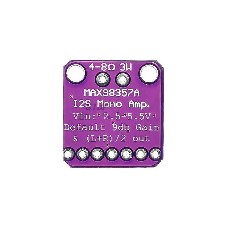 Custom Max98357 I2S 3W Class D Amplifier Breakout Interface Dac Decoder Module Filterless Audio Board For for Raspberry Pi Esp32