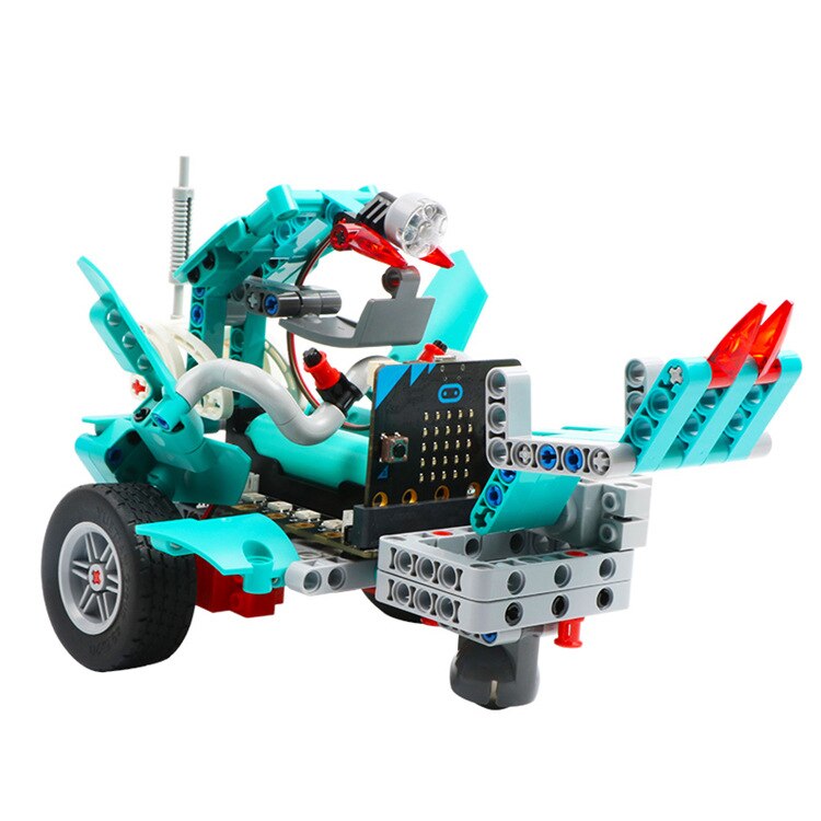 Micro: Bit Programmable Building Blocks Smart Car Microbit Robot Kit DIY Splicing Four-in-One customize