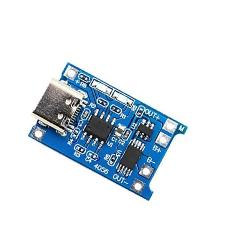 Custom Micro USB 5V 1A 18650 TP4056 Lithium Battery Charger Module Charging Board With Protection Dual Functions 1A Li-ion