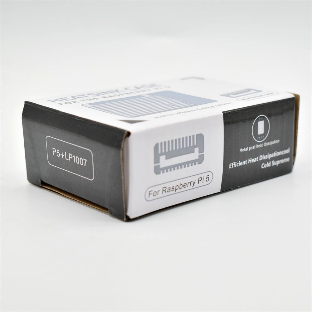 Custom Raspberry Pi 5B Aluminum Metal Case Box Raspberry Pi 5 Case