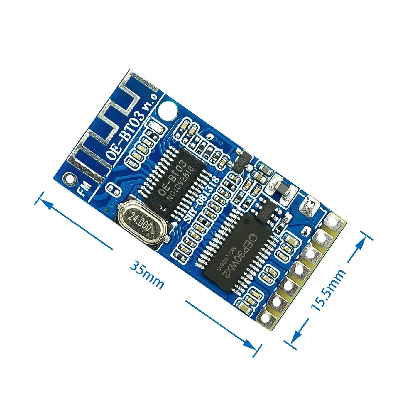 Custom OE-BT03 For Bluetooth power amplifier board Digital module Remote control U disk TF card lossless MP3 decoding audio receiver