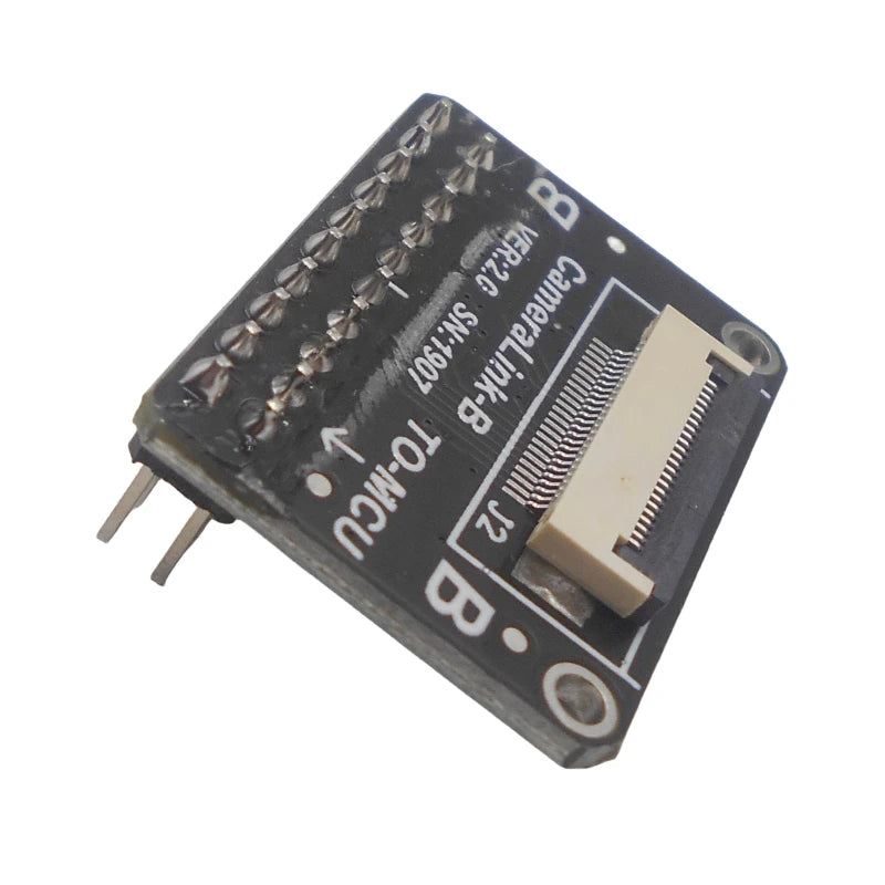 Custom camera module extension cable test adapter board paired with STM32 upgraded version