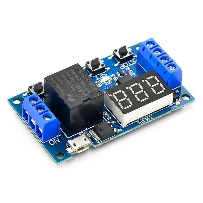 Custom One Relay Module XY-J02 Time Delay Power Cut Off Trigger Delay Cycle Timing Circuit switch