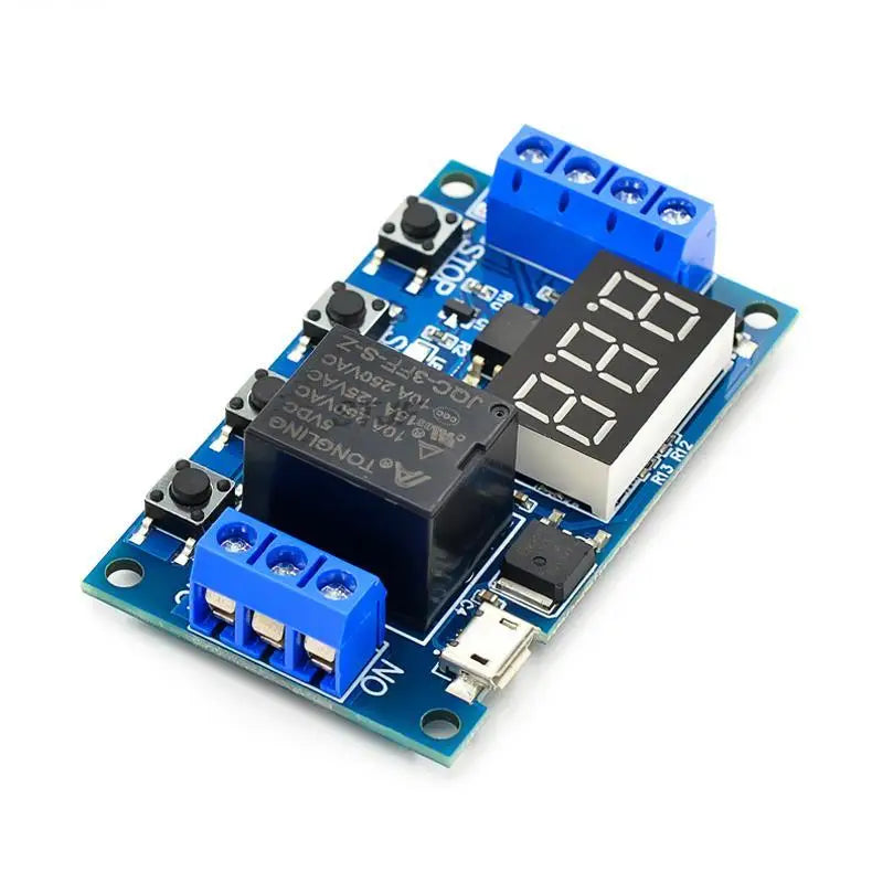Custom One Relay Module XY-J02 Time Delay Power Cut Off Trigger Delay Cycle Timing Circuit switch