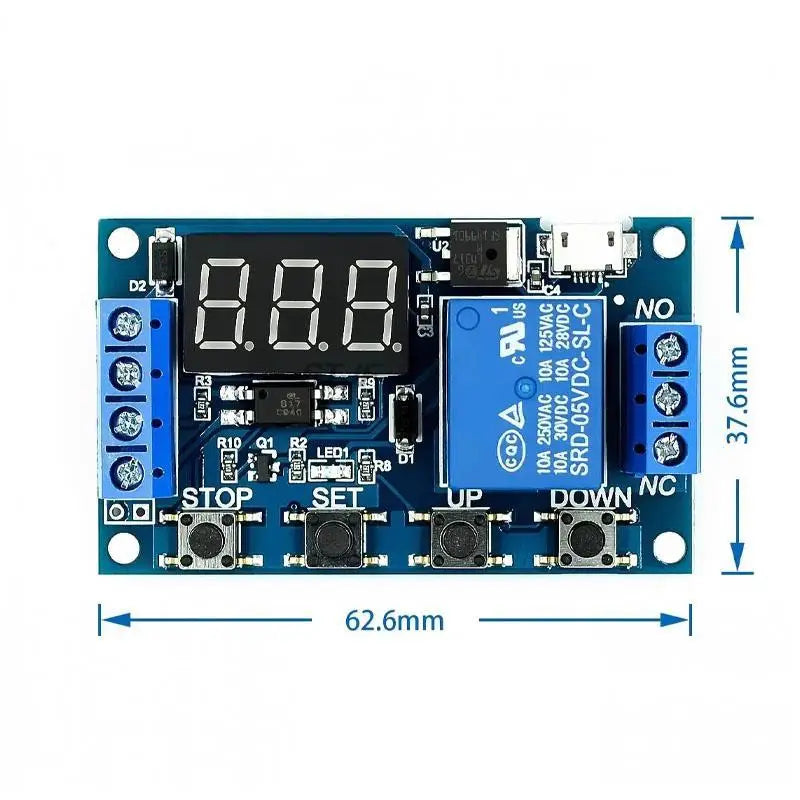 Custom One Relay Module XY-J02 Time Delay Power Cut Off Trigger Delay Cycle Timing Circuit switch