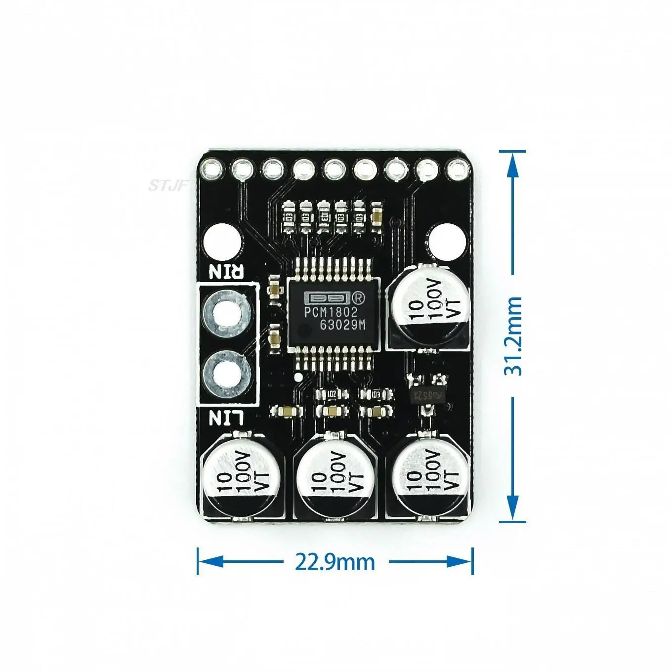 Custom PCM1802 Audio Stereo A/D wandler Board ADC Decoder 24bit 96 kHz Digital PCM AV Verstarker Spieler Bord ANALOG-INPUT Module