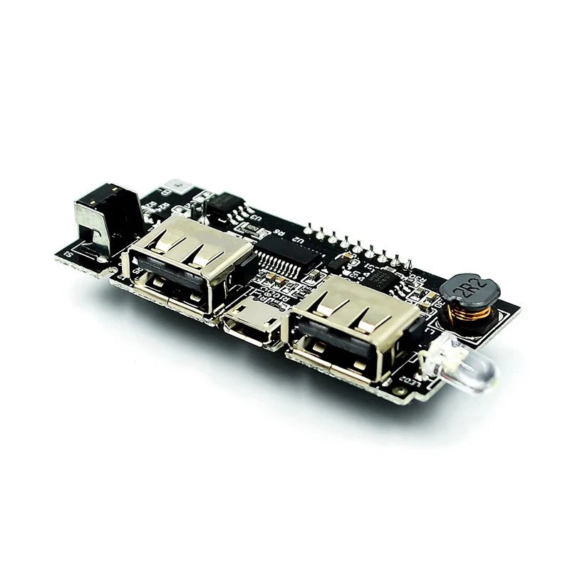 Custom Power bank module mobile power boost DIY 18650 lithium battery digital display dual USB output charging board motherboard