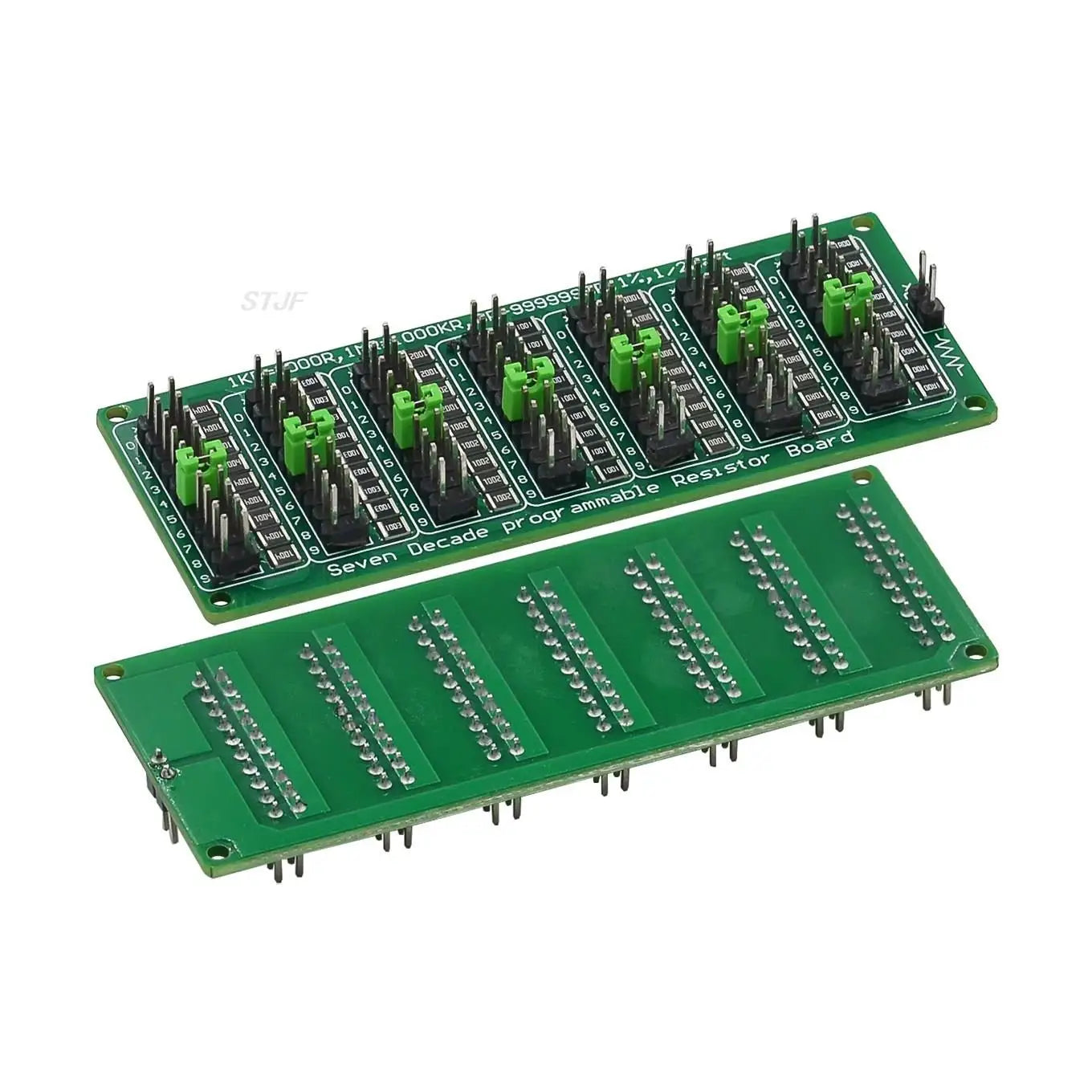 Custom Programmable Eight Decade Resistor Board 0.1R-9999999.9R 0.1-9.9999999MR (0-10MS) Step Accuracy 0.1R 1/2 W SMD Resistance Module