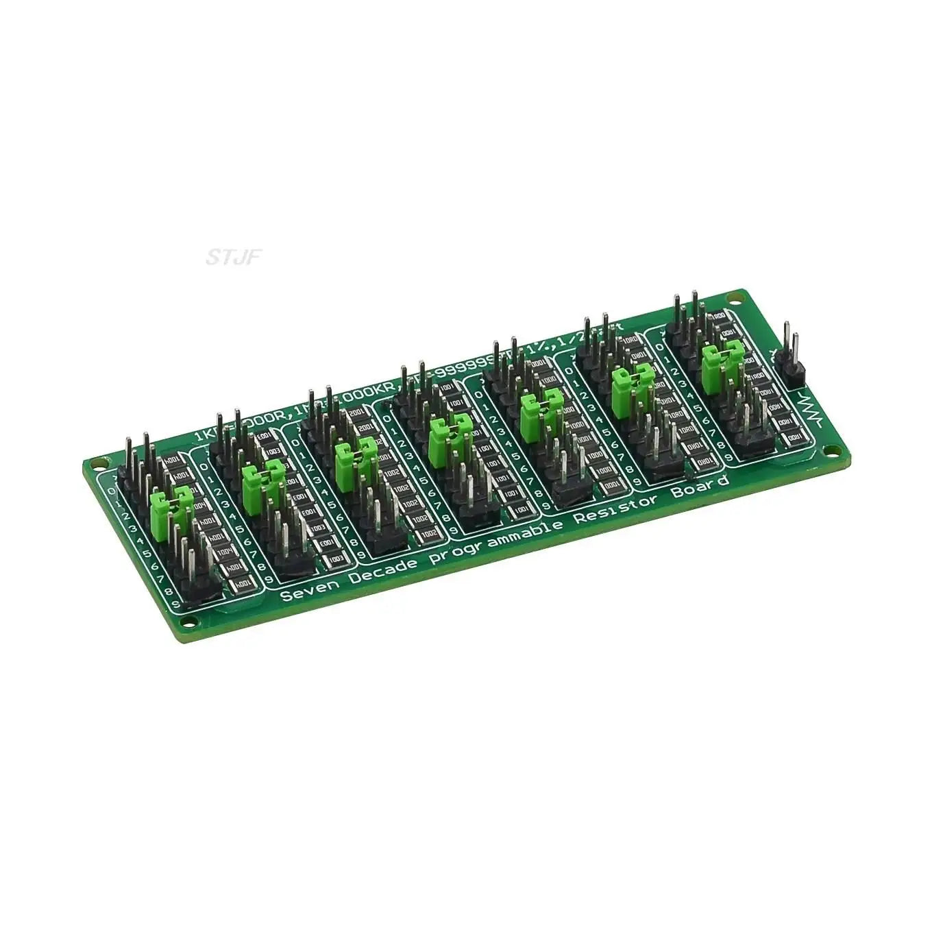 Custom Programmable Eight Decade Resistor Board 0.1R-9999999.9R 0.1-9.9999999MR (0-10MS) Step Accuracy 0.1R 1/2 W SMD Resistance Module