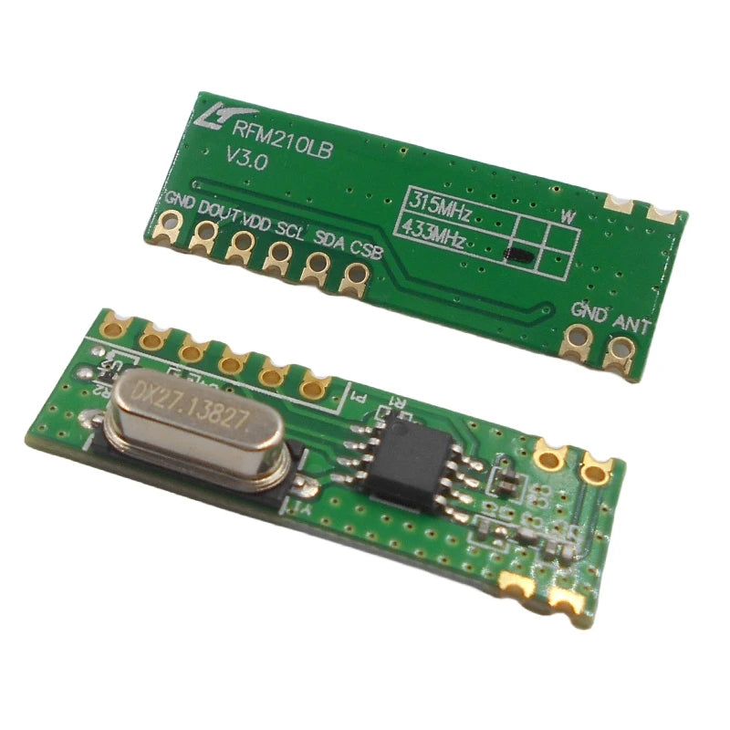 Custom RFM210LB 315/433MHZ Wireless receiving module OOK ultra-low power consumption and high sensitivity