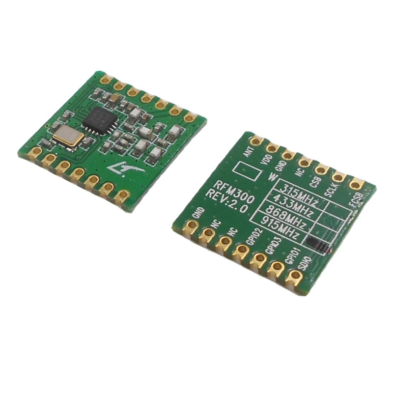 Custom RFM300 ISM Transceiver Module 433MHZ 868MHZ 915MHZ Design of CMT2300 chip based on CMOS TEK NextGenRFTM
