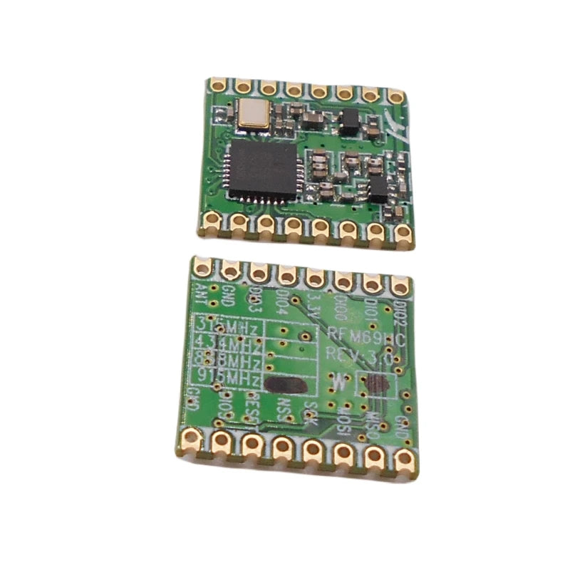 Custom RFM69HCW 433/868/915mhz FSK Wireless Transceiver Module SX1231 16 * 16mm