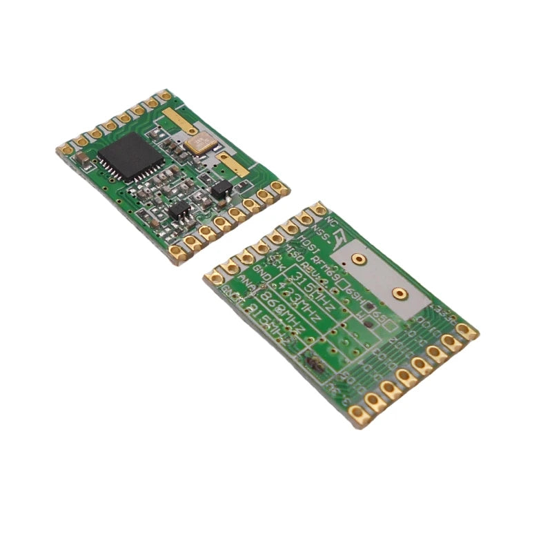 Custom RFM69HW RFM69H 433/868/915MHZ FSK transceiver module 20dBm SX1231