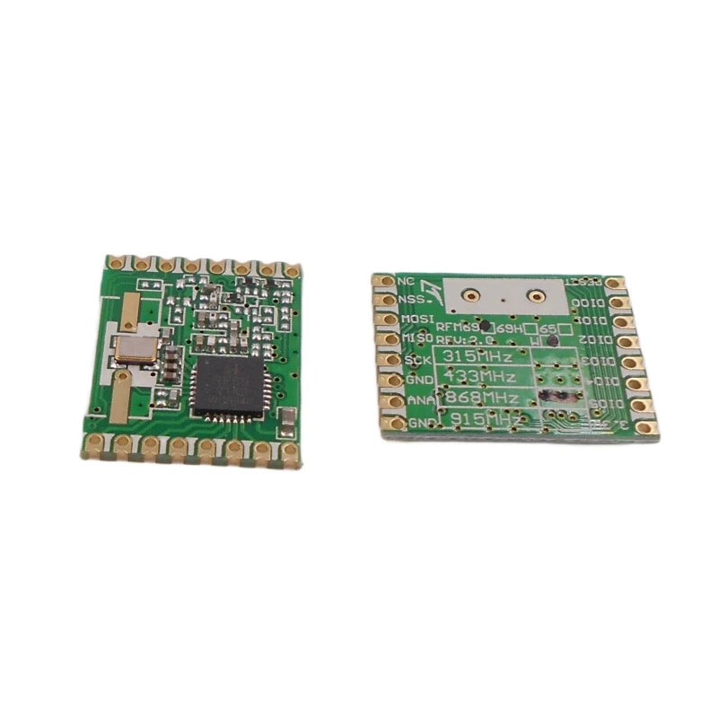 Custom RFM69 433/868/915mhz Lora module FSK transceiver module 13dBm Frequency