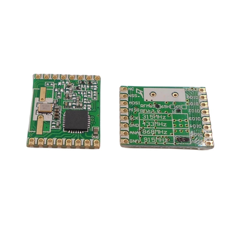 Custom RFM69 433/868/915mhz Lora module FSK transceiver module 13dBm Frequency