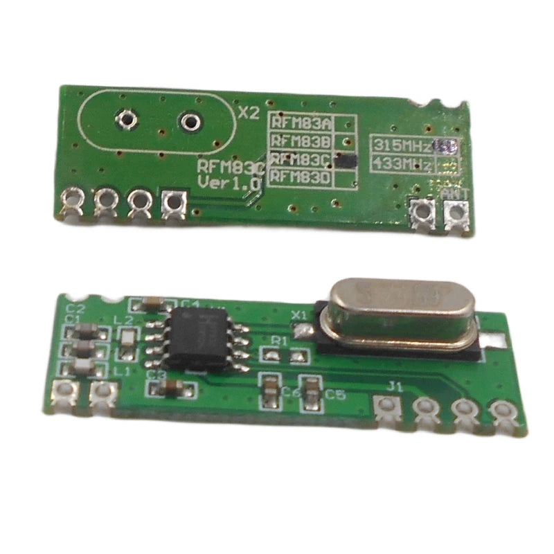 Custom 315mhz 433mhz ASK Wireless Module Low Power and High Sensitivity