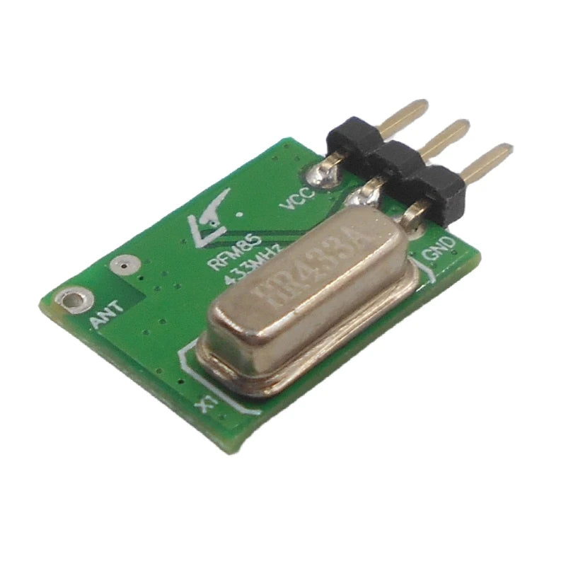 Custom RFM85 Superheterodyne ASK transmission module