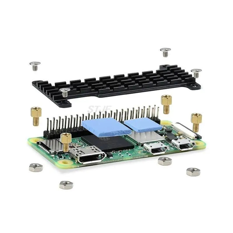 Custom Raspberry PI RPi Zero/Zero 2 W Special aluminum alloy heat sink corrosion resistant/oxidation resistant