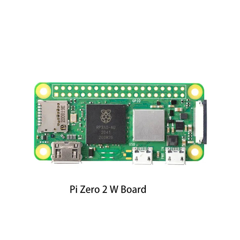 Custom PI zero 2W -processor rp3a0 a four-core, 64-bit arm cortex-a53, 1ghz, 512mb of sdram, wireless LAN