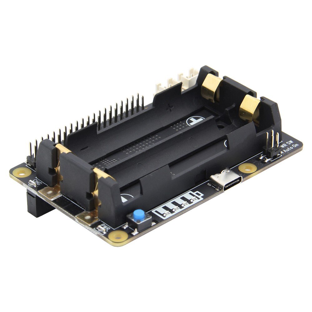 Raspberry Pi 18650 UPS HAT,X706 V1.1 Shield/Expansion Board supports Auto Power On for Raspberry Pi 4 model B/3B+/3B customize