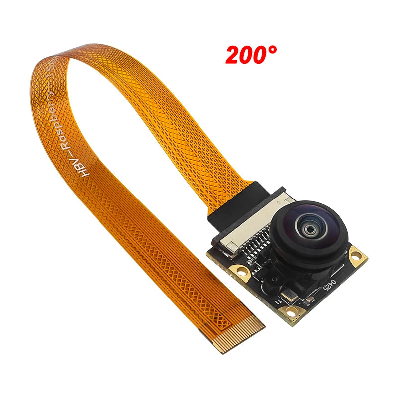 Custom Pi 5 8MP Camera IMX219 Sensor Chip CSI Interface 77° 130° 160° 200° Camera Webcam for Pi 5