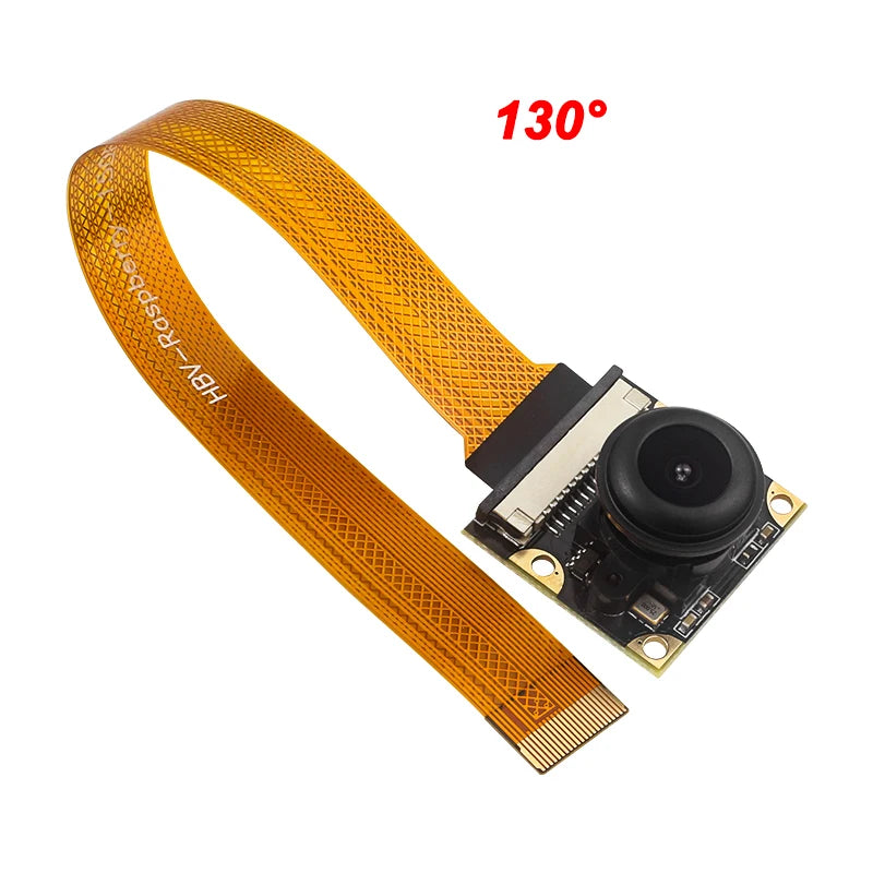 Custom Pi 5 8MP Camera IMX219 Sensor Chip CSI Interface 77° 130° 160° 200° Camera Webcam for Pi 5