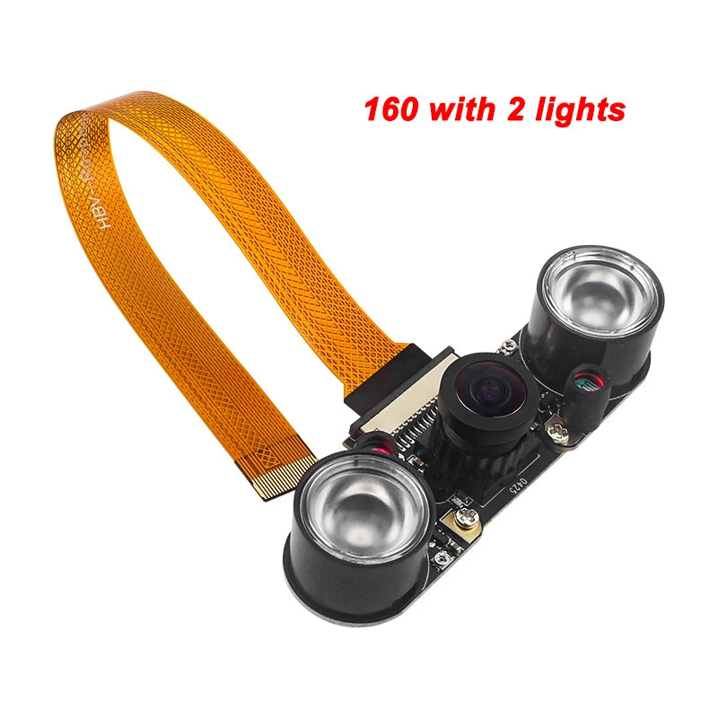 Custom Pi 5 8MP Camera IMX219 Sensor Chip CSI Interface 77° 130° 160° 200° Camera Webcam for Pi 5