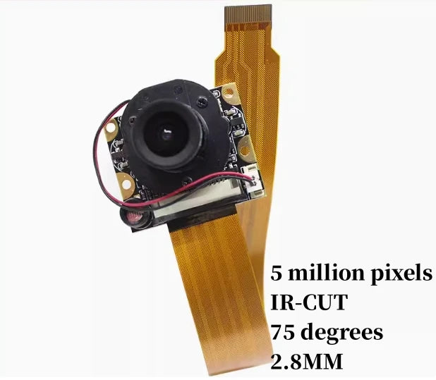 Custom Pi 5 CSI Camera Module OV5647 IMX219 5 million, 8 million, 16 million pixels Sensor Camera Visual Recognition Camera