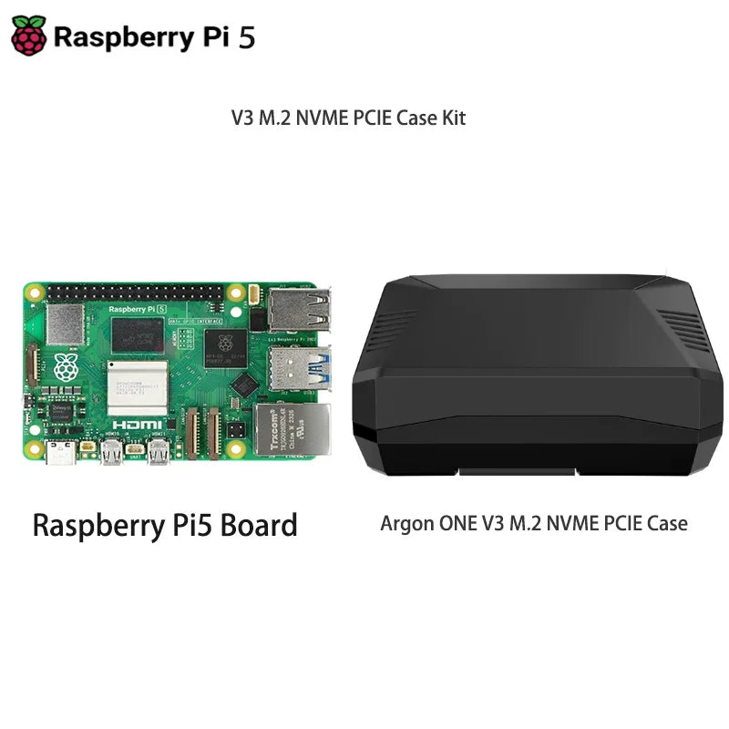 Custom Pi 5 Pi 5 Board Arm Cortex-A76 Linux Board Basic Kit