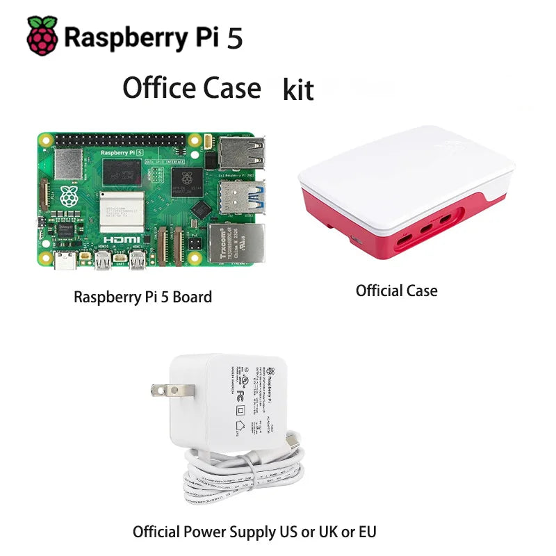 Custom Pi 5 Pi 5 Board Arm Cortex-A76 Linux Board Basic Kit