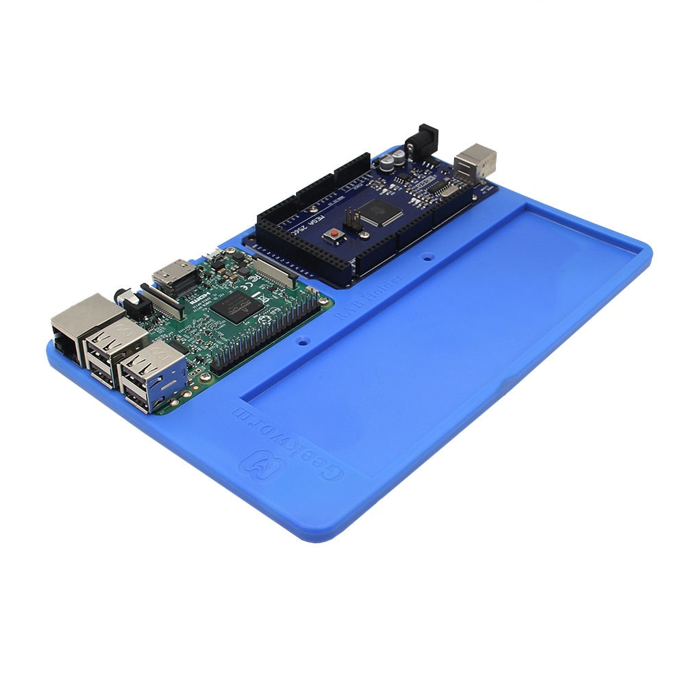 Raspberry Pi RAB Holder Breadboard ABS Education Platform Case for Arduino Mega 2560 / Raspberry Pi 3 Model B+ Plus/3B/2B customize