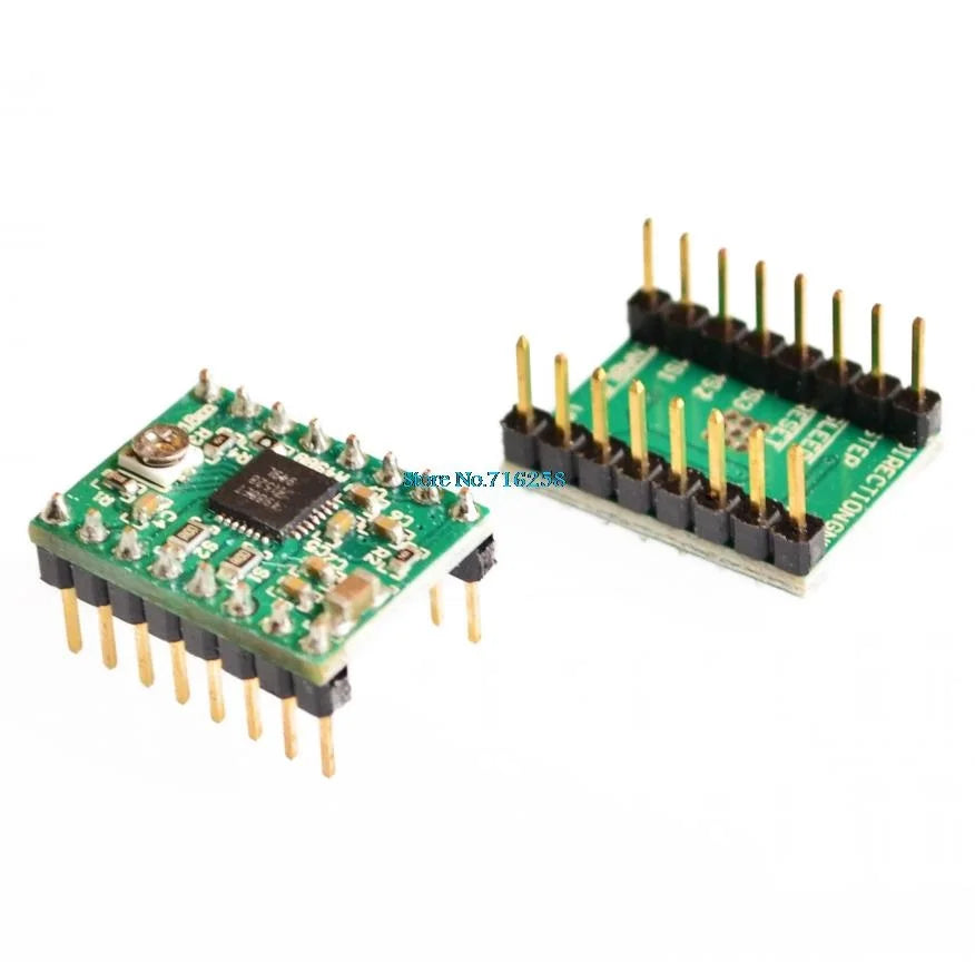 Custom Reprap Stepper Driver A4988 DRV8825 Stepper Motor Driver Module +Heat Sink