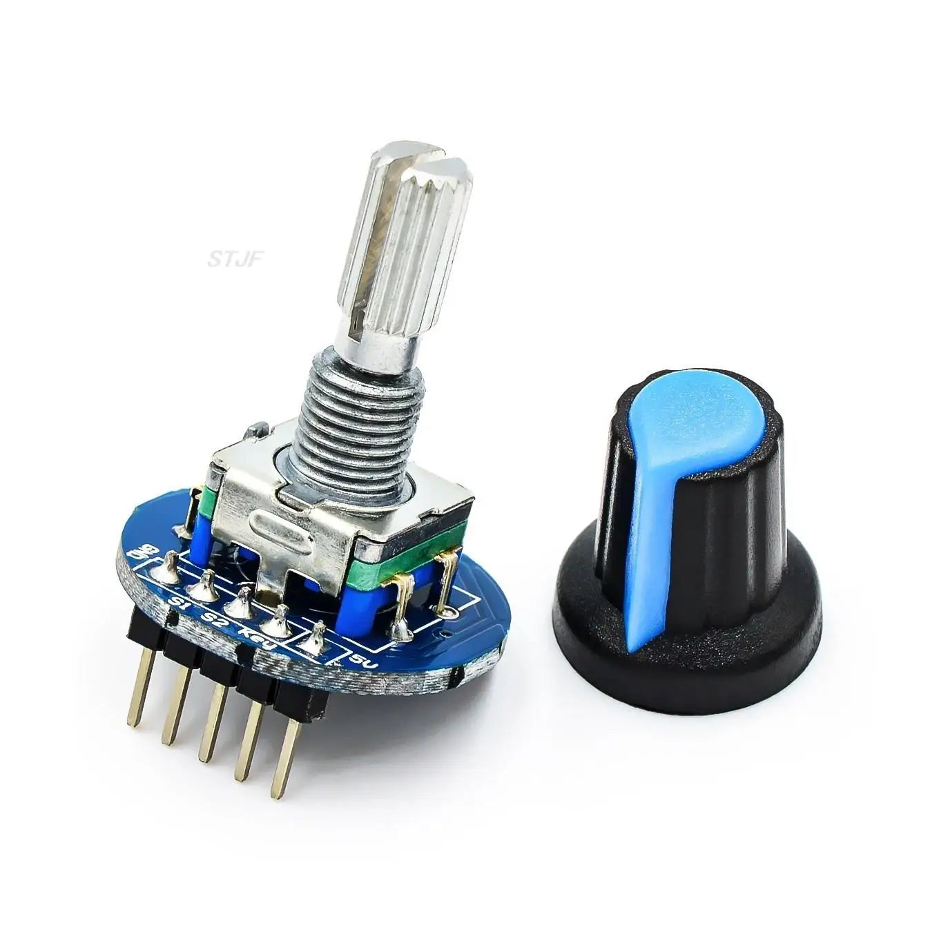 Custom Rotary Encoder Module for Arduino Brick Sensor Development Round Audio Rotating Potentiometer Knob Cap EC11