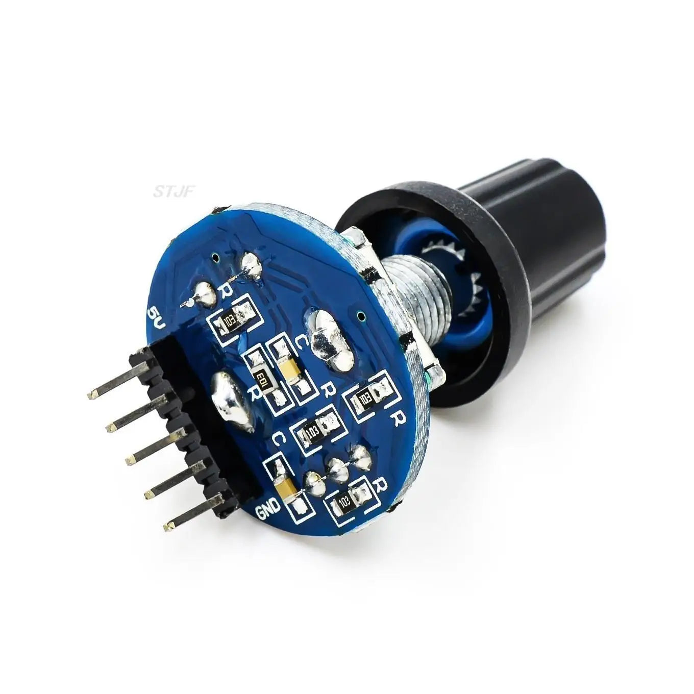 Custom Rotary Encoder Module for Arduino Brick Sensor Development Round Audio Rotating Potentiometer Knob Cap EC11