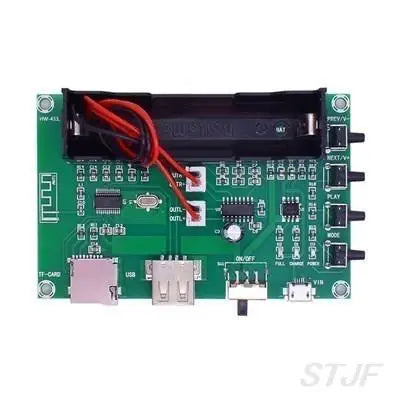 Custom XH-A150 Digital For Bluetooth power amplifier PAM8403 Onboard lithium battery opera player with rechargeable dual-channel 10W