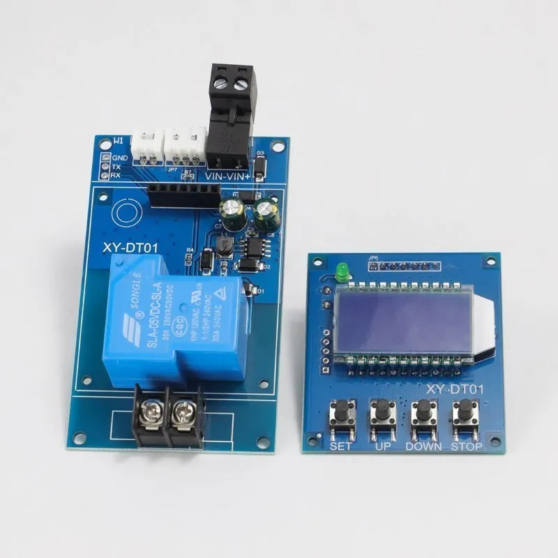 Custom XY-DT01 Auto Constant Temperature Controller 12V 24V NTC 10K Probe Sensor DIN Rail Thermostat 30A Relay Output Support DS18B20