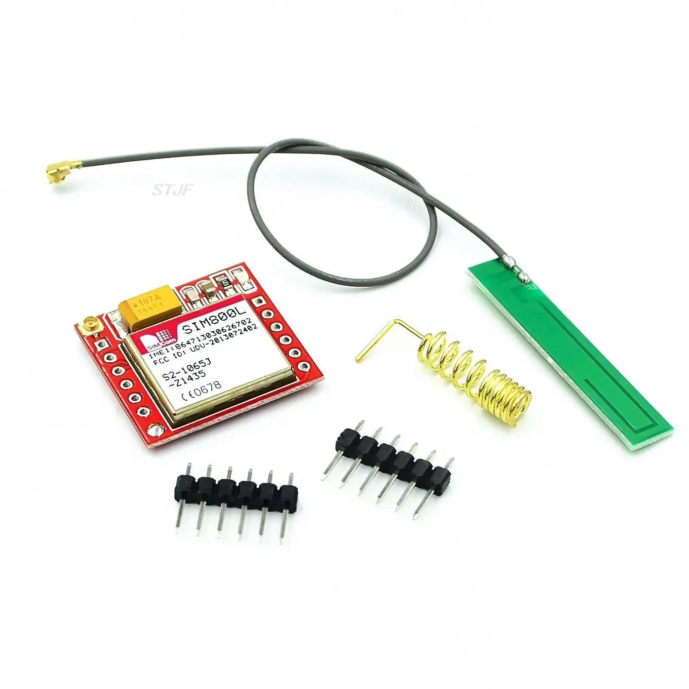 Custom Smallest SIM800L GPRS GSM Module MicroSIM Card Core BOard Quad-band TTL Serial Port with the antenna