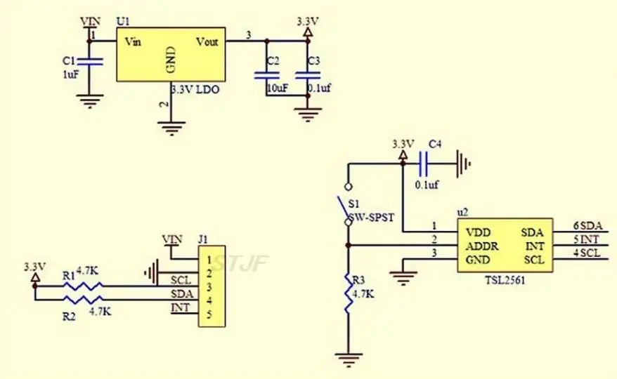 Custom GY-2561 TSL2561 Luminosity Sensor Breakout infrared Light Sensor module integrating sensor