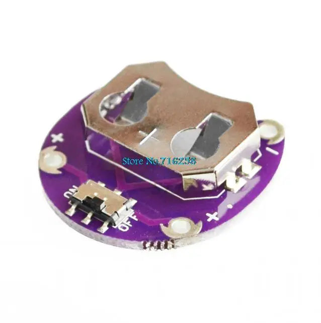 Custom 100PCS/LOT LilyPad Coin Cell Battery Holder CR2032 Battery Mount Module