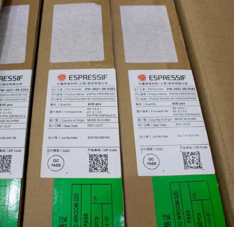 Custom ESP32-WROOM-32D 4MB/8MB/16MB ESP32 module WiFi+Bluetooth dual core CPU ESP32-D0WD