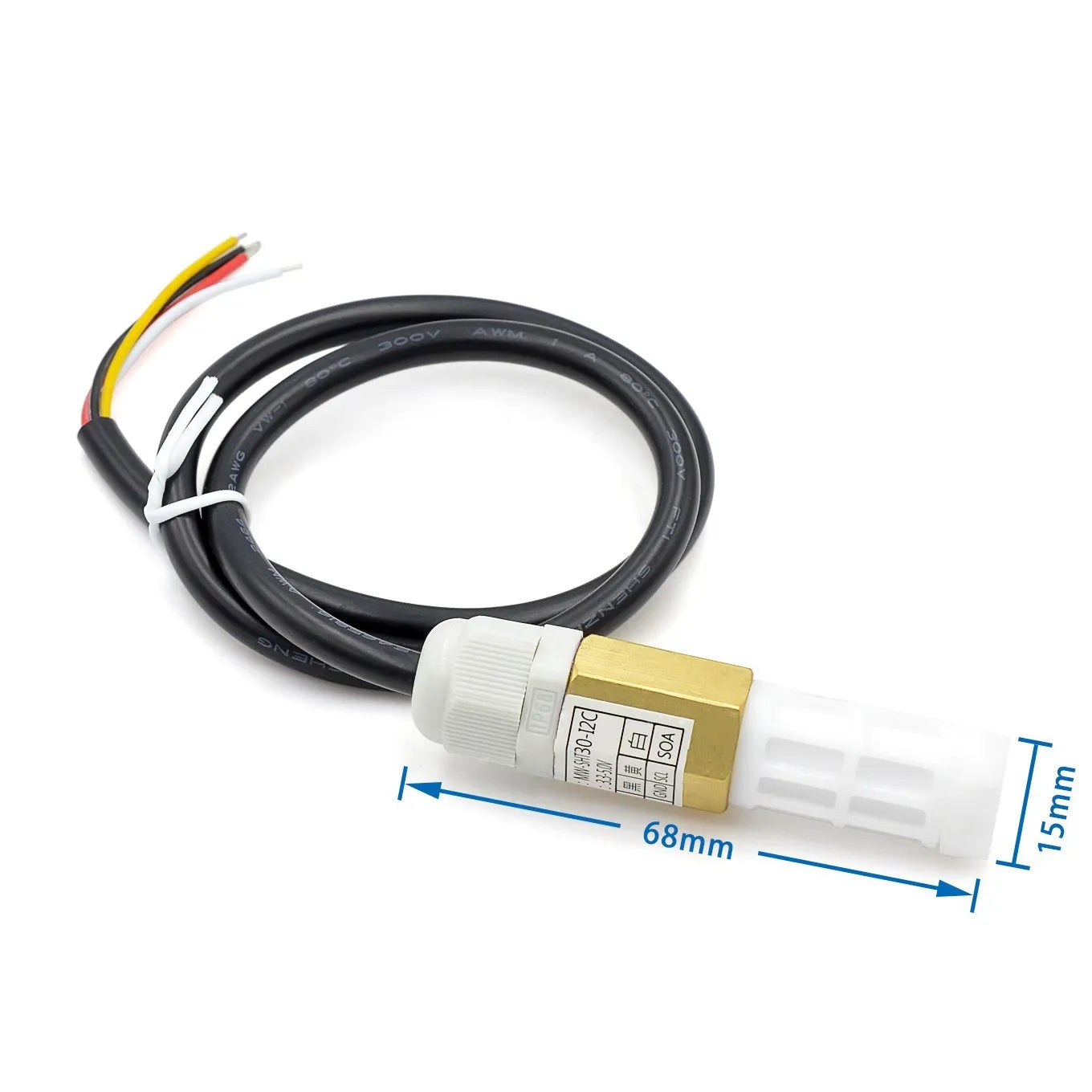 Custom SHT30 temperature and humidity sensor probe module I2C communication air humidity detection sensor