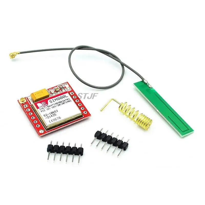 Custom SIM800L GPRS GSM Module Micro SIM Card Core Quad-band TTL Seria ...