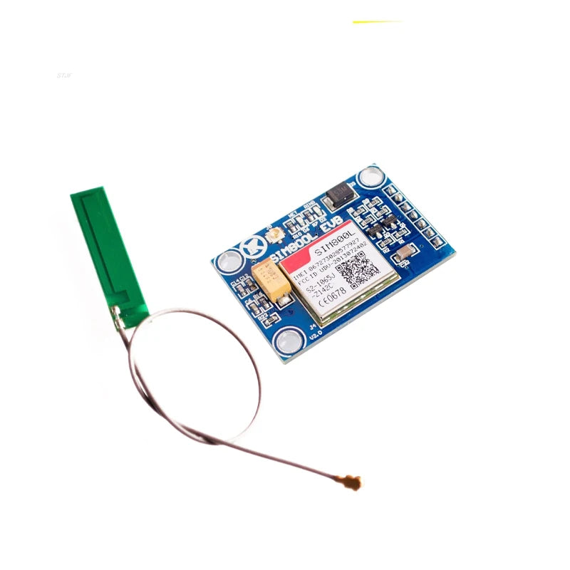 Custom SIM800L V2.0 5V Wireless GSM GPRS MODULE Quad-Band W/ Antenna Cable Cap
