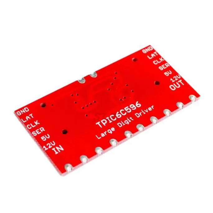 Custom TPIC6C596 8-bit shift register 7-segment displays 7-segment LED