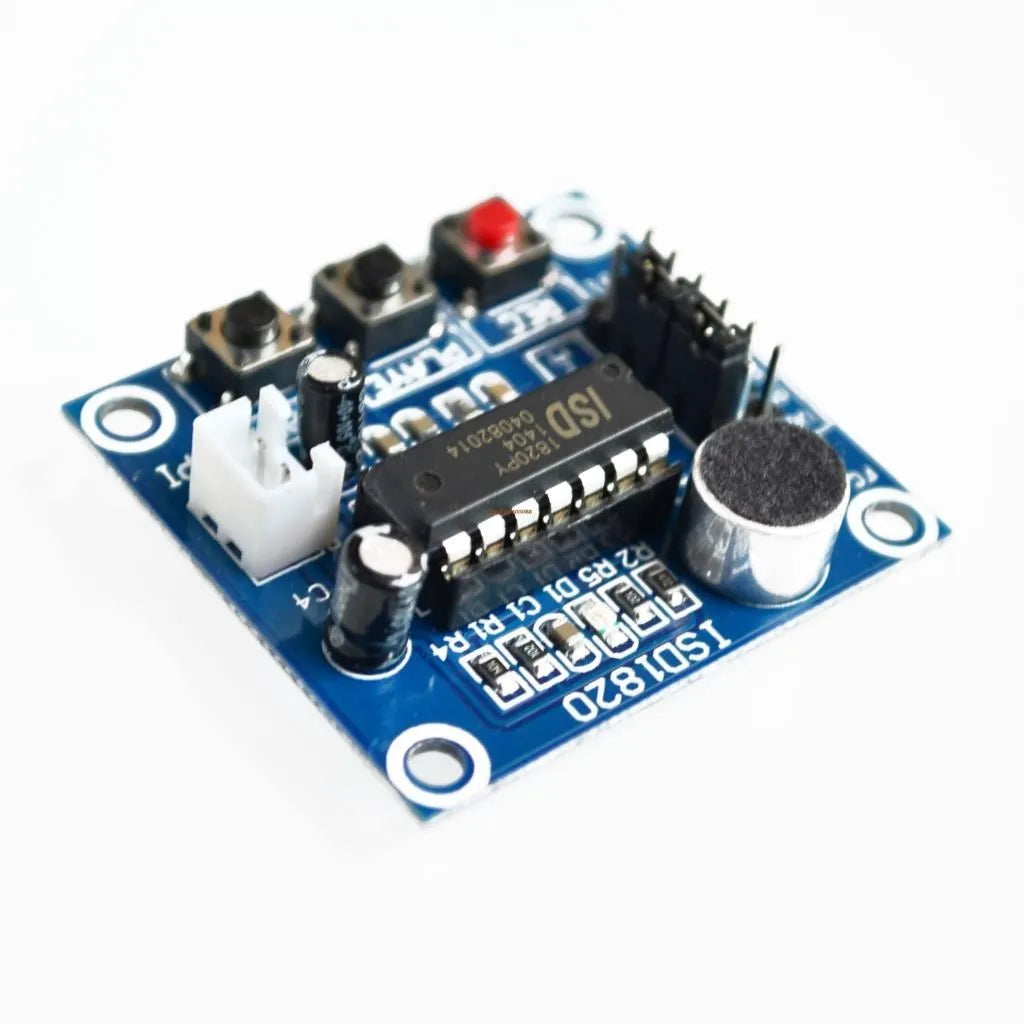 Custom ISD1820 recording module voice module the voice board telediphone module board with Microphones