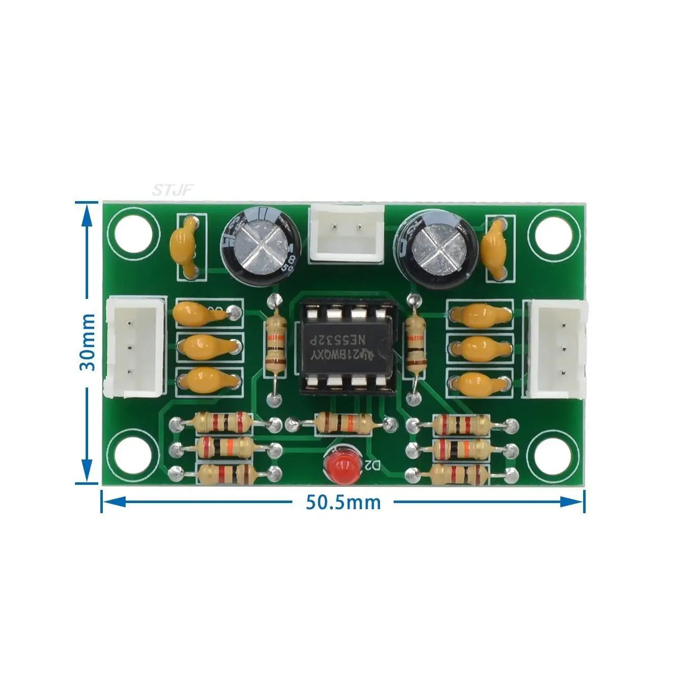 Custom XH-A902 op amplifier module power amplifier front panel NE5532 Tone board preamplifier 5 times wide voltage