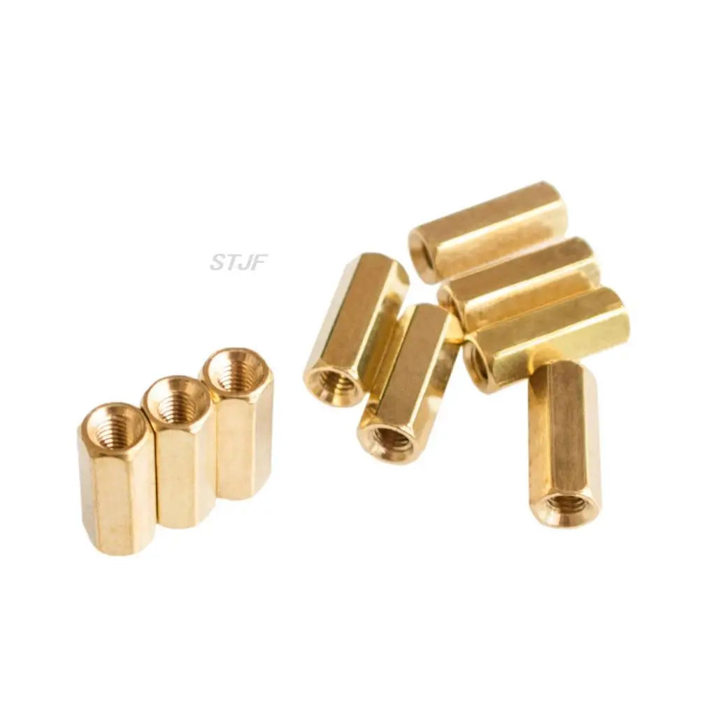 Custom 10PCS/LOT M3 10MM Height Hollow Copper Pillars